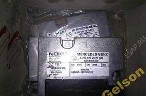MERCEDES TELEPHONE CONTROL UNIT NOKIA 2038207026 MERCEDES TELEPHONE CONTROL UNIT NOKIA 2038207026