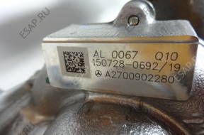 Mercedes ТУРБИНА  270 a270 w270 a2700902280