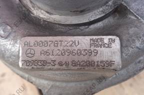 MERCEDES ТУРБИНА 6120960399  2,7CDI