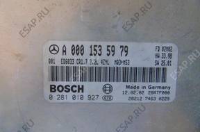 MERCEDES VITO 2,2 CDI БЛОК УПРАВЛЕНИЯ ДВИГАТЕЛЕМ 0001535979