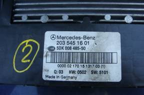 MERCEDES W 203 C 203 БЛОК УПРАВЛЕНИЯ МОДУЛЬ SAM 2035451601 MERCEDES W 203 C 203 БЛОК УПРАВЛЕНИЯ МОДУЛЬ SAM 2035451601