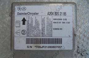 MERCEDES W-204 БЛОК УПРАВЛЕНИЯ СЕНСОР AIR BAG 2048202185