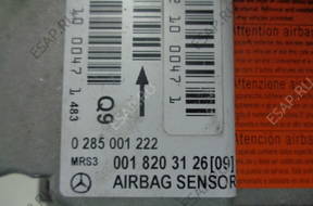 MERCEDES W168 A KLASA SENOSR AIRBAG 0285001222