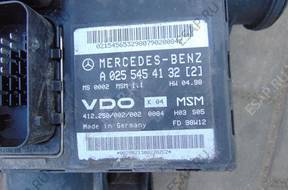 MERCEDES W168 БЛОК УПРАВЛЕНИЯ PRZEPYWOMIERZ 0255454132