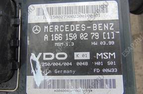 MERCEDES W168 PRZEPLYWOMIERZ БЛОК УПРАВЛЕНИЯ A1661500279