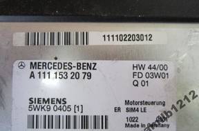 MERCEDES W170 SLK 230 БЛОК УПРАВЛЕНИЯ ДВИГАТЕЛЕМ MERCEDES W170 SLK 230 БЛОК УПРАВЛЕНИЯ ДВИГАТЕЛЕМ