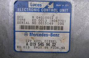 MERCEDES W202 2,2 D БЛОК УПРАВЛЕНИЯ A0195459432