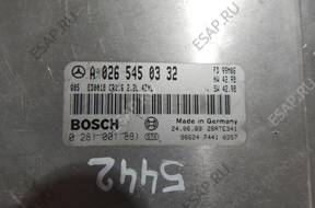 MERCEDES W202 2.2 CDI 99 год,. БЛОК УПРАВЛЕНИЯ 0265450332