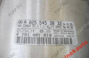 MERCEDES W202 2.2CDI БЛОК УПРАВЛЕНИЯ ДВИГАТЕЛЕМ A0255453832