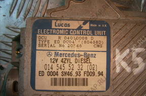 MERCEDES W202 БЛОК УПРАВЛЕНИЯ ДВИГАТЕЛЕМ 2,2D 0145455232