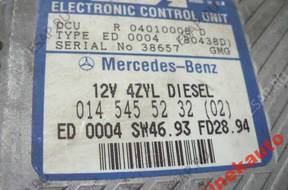 MERCEDES W202 БЛОК УПРАВЛЕНИЯ ДВИГАТЕЛЕМ A0185452332 2.2D