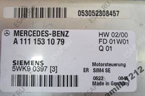 MERCEDES W202 C200 C-KLASA БЛОК УПРАВЛЕНИЯ ДВИГАТЕЛЕМ