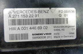 MERCEDES W203 1,8 БЛОК УПРАВЛЕНИЯ ДВИГАТЕЛЕМ A2710107444