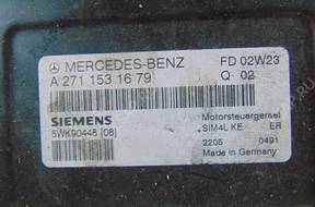 MERCEDES W203 1,8 БЛОК УПРАВЛЕНИЯ ДВИГАТЕЛЕМ A2711531679