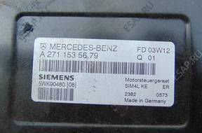 MERCEDES W203 1,8 БЛОК УПРАВЛЕНИЯ ДВИГАТЕЛЕМ A2711535679