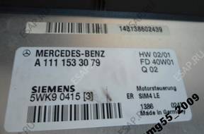 MERCEDES W203 2.0 БЛОК УПРАВЛЕНИЯ RYGIEL  A1111533079