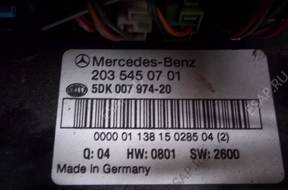 MERCEDES W203 203 545 07 01 00-06 год, МОДУЛЬ SAM