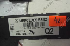 Mercedes W203 2038203489 УСИЛИТЕЛЬ АНТЕННЫ