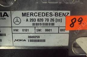 Mercedes W203 2038207026 МОДУЛЬ telefonu