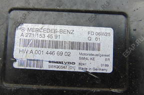 MERCEDES W203 БЛОК УПРАВЛЕНИЯ A2711534591 A2710102445