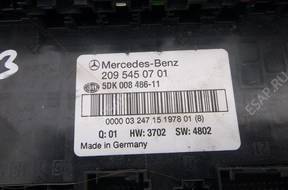 MERCEDES W203 CLK 209 МОДУЛЬ SAM 2095450701