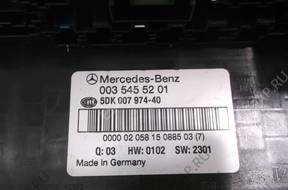 MERCEDES W203 МОДУЛЬ БЛОК УПАРВЛЕНИЯ SAM 0035455201