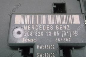 MERCEDES W203 МОДУЛЬ ДВЕРИ ЛЕВЫЙ PRZOD 2038201385