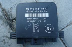 MERCEDES W203 МОДУЛЬ ДВЕРИ ПРАВЫЙ TY 2038206626