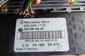 MERCEDES W203 МОДУЛЬ SAM 2035451701