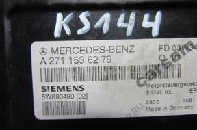 Mercedes w203 w211 2711536279 МОДУЛЬ БЛОК УПРАВЛЕНИЯ silni