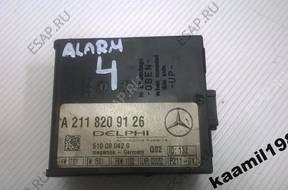 MERCEDES W203 W211 W220 МОДУЛЬ ALARMU A2118209126