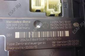 Mercedes W204 БЛОК УПАРВЛЕНИЯ SAM МОДУЛЬ 2045451869 6832
