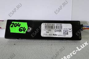 MERCEDES W204 УСИЛИТЕЛЬ АНТЕННЫ A2048200189