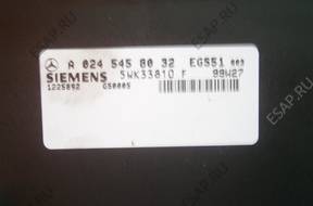MERCEDES W208 CLK БЛОК УПРАВЛЕНИЯ КПП A0255458032 MERCEDES W208 CLK БЛОК УПРАВЛЕНИЯ КПП A0255458032