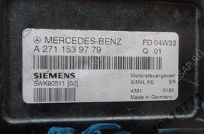 MERCEDES W209 2.0 БЛОК УПРАВЛЕНИЯ ДВИГАТЕЛЕМ 2711539779