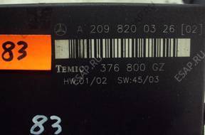 Mercedes W209 2098200326 МОДУЛЬ БЛОК УПРАВЛЕНИЯ