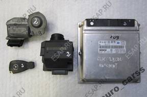 MERCEDES W209 CLK БЛОК УПРАВЛЕНИЯ КЛЮЧ ЗАМОК ЗАЖИГАНИЯ RYGIEL
