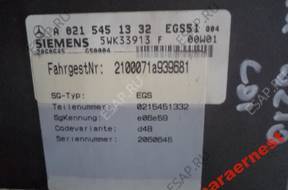 MERCEDES W210 0215451332 БЛОК УПРАВЛЕНИЯ КПП BIEGOW