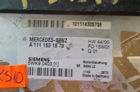 Mercedes W210 1111531879 БЛОК УПРАВЛЕНИЯ ДВИГАТЕЛЕМ