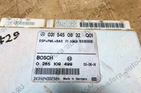 MERCEDES W210 2.2 2.7 CDI БЛОК УПРАВЛЕНИЯ ESP 0315450832