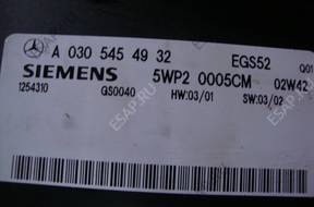 MERCEDES W210 2.2 CDI БЛОК УПРАВЛЕНИЯ КПП A0305454932