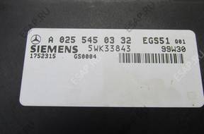 MERCEDES W210 2.2 CDI БЛОК УПРАВЛЕНИЯ КПП