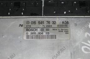 MERCEDES W210 2.3 B БЛОК УПРАВЛЕНИЯ ДВИГАТЕЛЕМ 0265106113 96