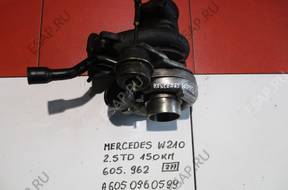 MERCEDES W210 2.5TD ТУРБОКОМПРЕССОР A6050960599