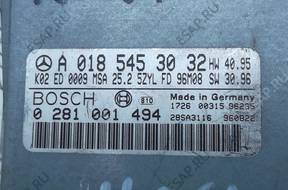 mercedes w210 2.9 БЛОК УПРАВЛЕНИЯ A0185453032 0281001494