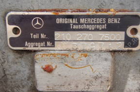 mercedes W210 2.9 TD КОРОБКА ПЕРЕДАЧW 2102707500