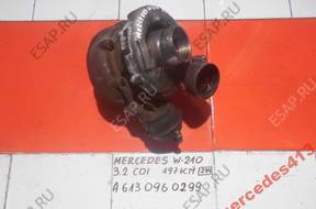 MERCEDES W210 3.2CDI ТУРБОКОМПРЕССОР A6130960299