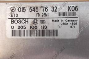 mercedes w210 БЛОК УПРАВЛЕНИЯ 0155457632 0265106113