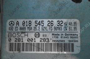MERCEDES W210 БЛОК УПРАВЛЕНИЯ 0281001283 A0185452632