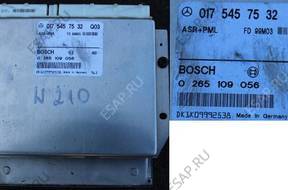 MERCEDES W210 БЛОК УПРАВЛЕНИЯ ABS 0175457532 0265109056